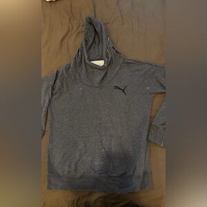 Puma Dark Charcoal Pullover Hoodie